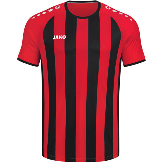 JAKO Inter Kurzarm Trikot Herren Sportrot/schwarz S, Aus Polyester, Größe S, GTIN