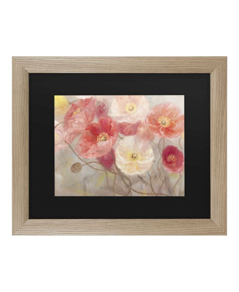 Li Bo Wild Poppies I Matted Framed Art - 37" x 49"