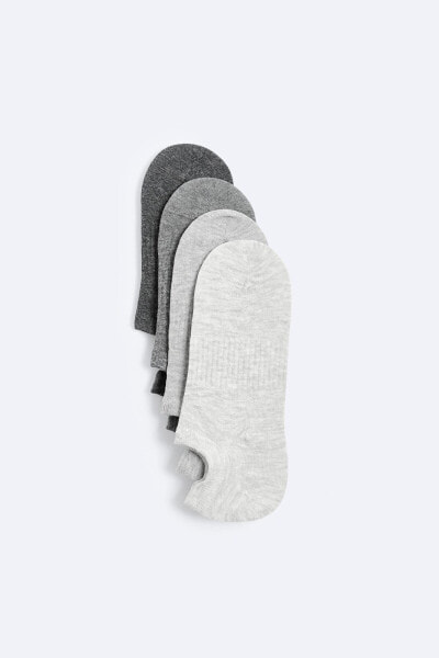 4-pack of no-show socks