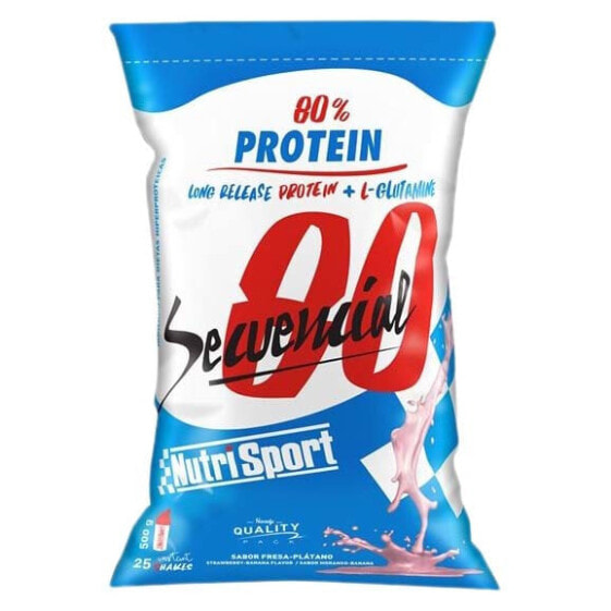 NUTRISPORT Sequential 80 2Kg Strawberry&Banana