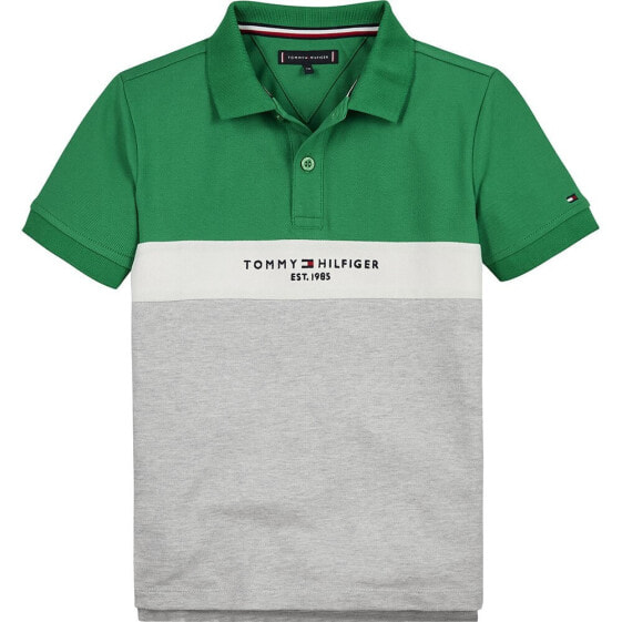 TOMMY HILFIGER Established short sleeve polo