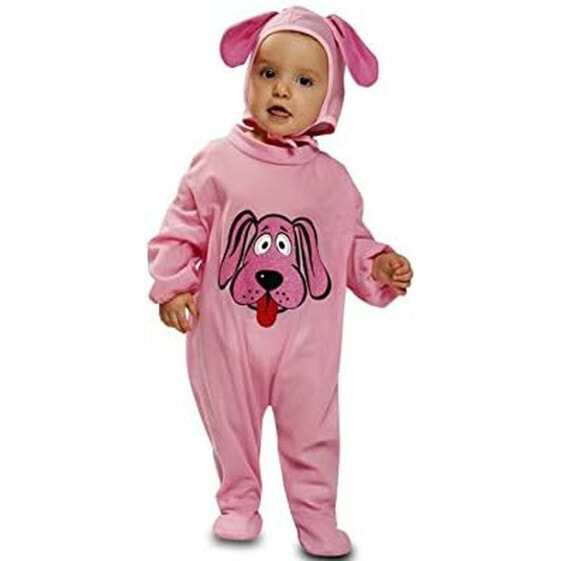 Маскарадные костюмы для младенцев My Other Me Розовый Пёс 0-6 Months (2 Предметы)