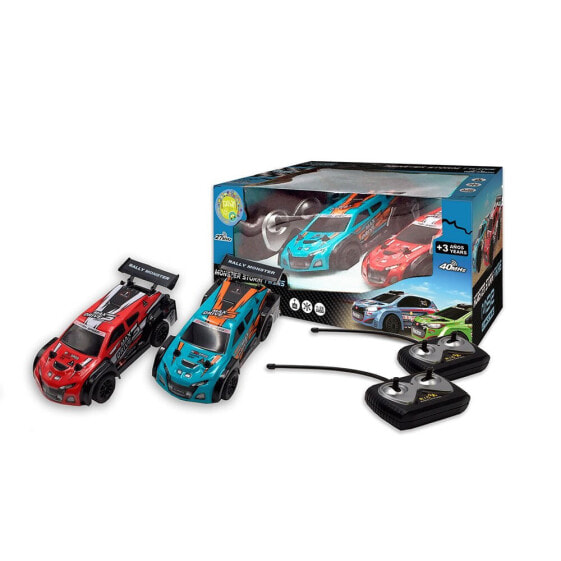 TACHAN Rally Storm Twin Cars Double Frequency 1:26 Remote Control