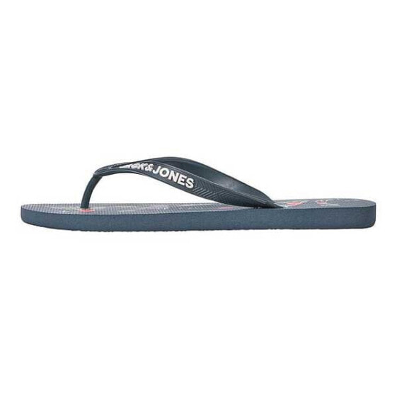 JACK & JONES JFW Logo Palm Print Flip Flops