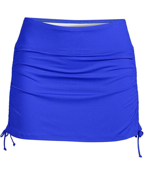 Plus Size Tummy Control Adjustable Swim Skirt Swim Bottoms