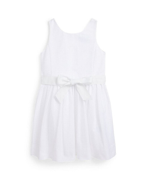 Платье для малышей Polo Ralph Lauren Ottoman-Ribbed Cotton