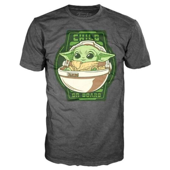 FUNKO Yoda The Child On Board Mandalorian Star Wars short sleeve T-shirt