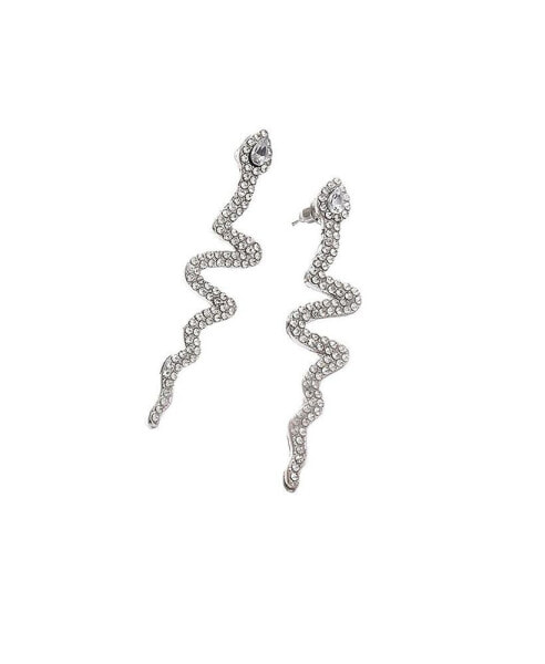 Women's Serpent Drop Earrings