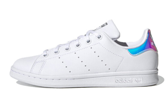 大童 adidas originals StanSmith 低帮 儿童板鞋 白蓝紫 / Детские кроссовки Stan Smith Shoes ( Белые )