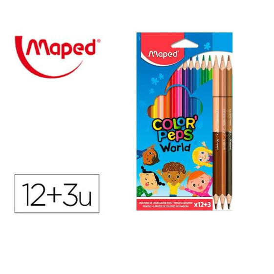 Цветные карандаши MAPED 832071 двойные
