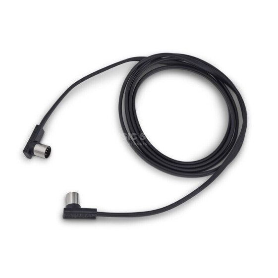 Rockboard Flat MIDI Cable 2m (Black)