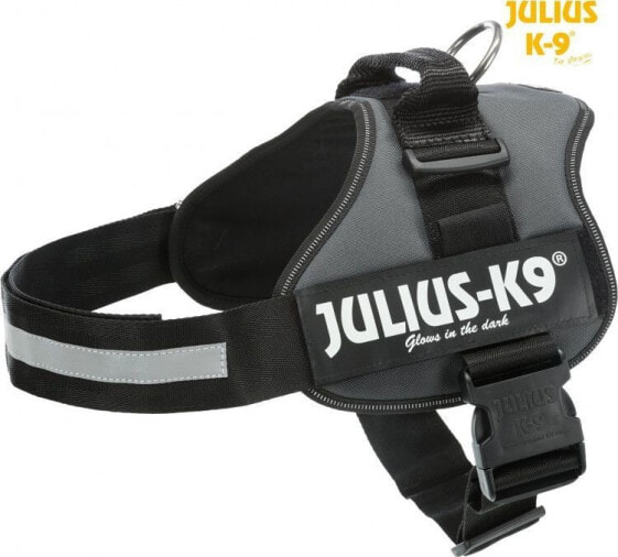 Trixie Julius-K9® Powerharness® szelki, dla psa, antracyt, 1/L: 66–85 cm/50 mm