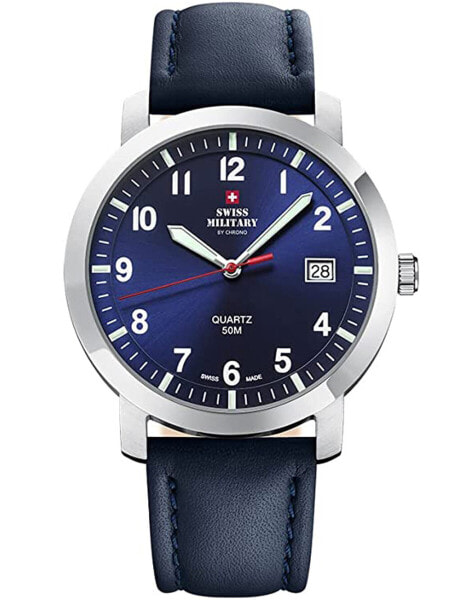 Наручные часы Ted Baker London Phylipa Blue Leather Strap Watch 43mm