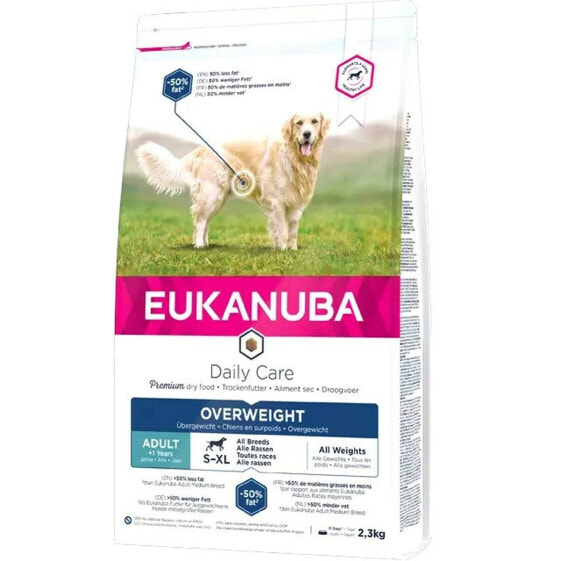 Сухой корм для собак Eukanuba Daily Care Overweight Курица индейка 12 кг