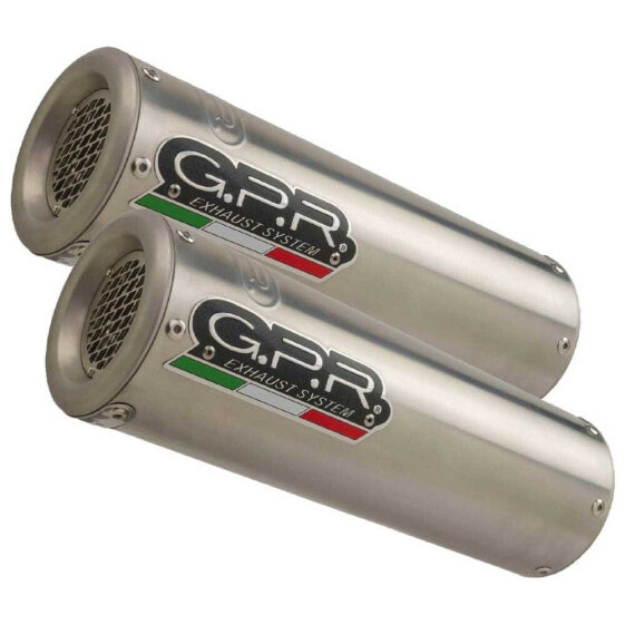 GPR EXCLUSIVE M3 Inox Mid Line System 748/S/SP/SPS/R/RS 95-02 Homologated Muffler