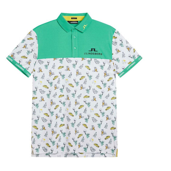 J.LINDEBERG Jeff PGA short sleeve polo