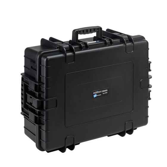 B&W International B&W 6500/B/SI - Briefcase/classic case - Polypropylene (PP) - Black