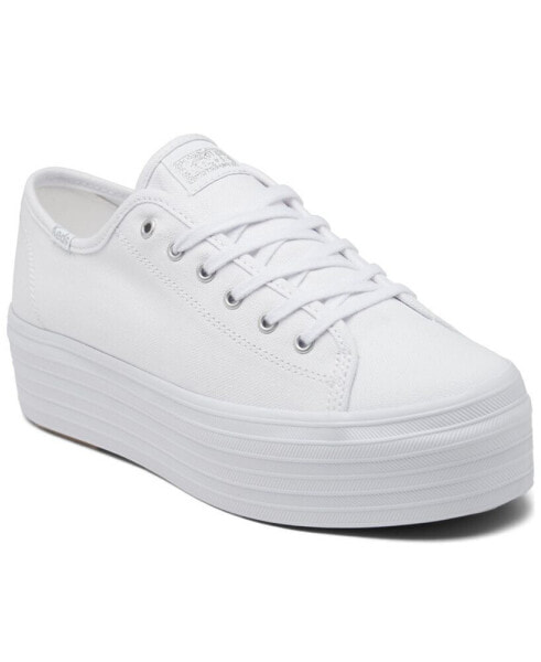 Кроссовки женские Keds Triple Up Canvas Platform Casual Sneakers