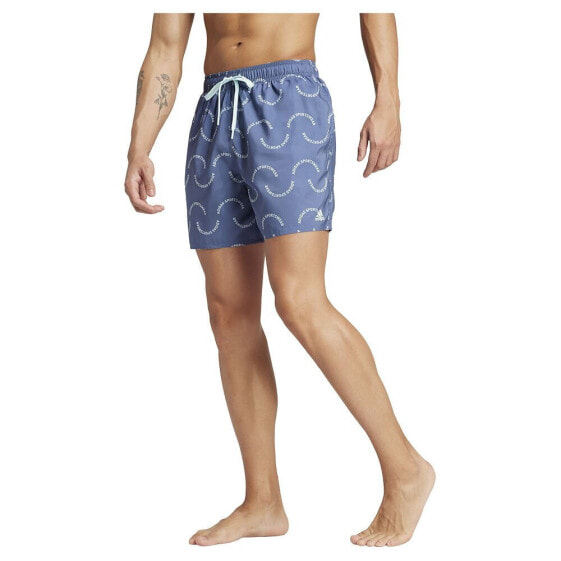 ADIDAS Wave Logo CLX swimming shorts