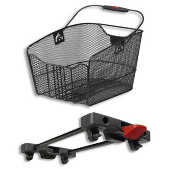 KLICKFIX Citymax Fixed 24L Basket with Racktime Adapter