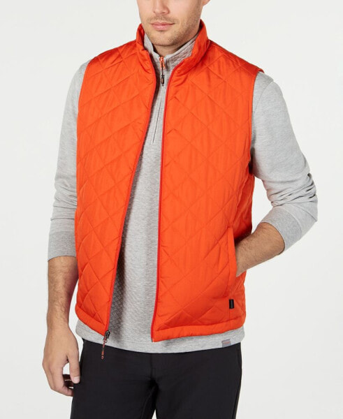 Men's Diamond Quilted Vest, Created for Macy's