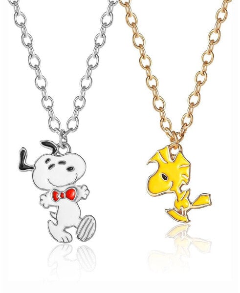 Snoopy & Woodstock BFF Necklace Set