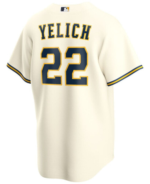 Men's Christian Yelich Milwaukee Brewers Official Player Replica Jersey