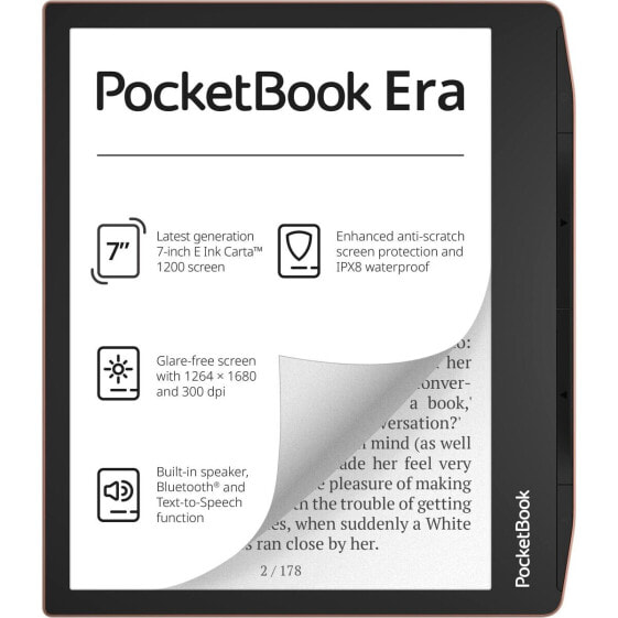 Электронная книга PocketBook 700 Era Copper Чёрный 64 Гб 7"