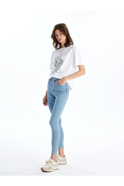 Süper Skinny Fit Kadın Jean Pantolon