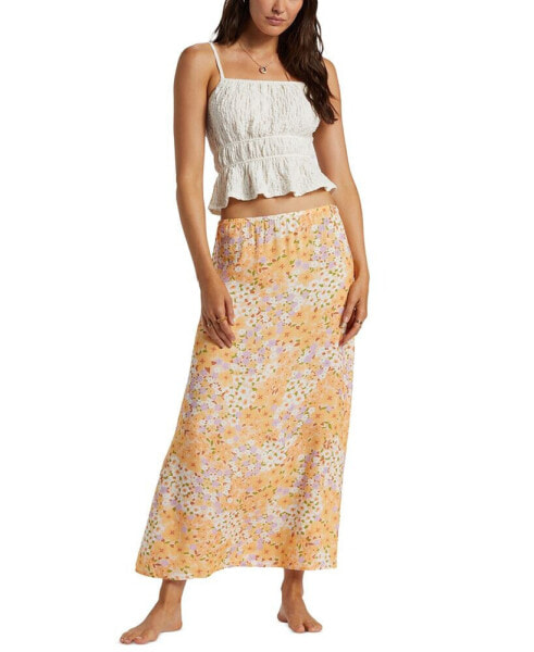 Juniors' Midi Moment Skirt