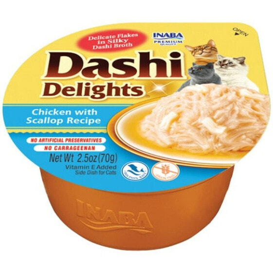 Деликатесы для кошек Inaba Dashi Delights курица 70 грамм Inaba