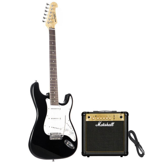 Rockson ST Electric Guitar Black - Set