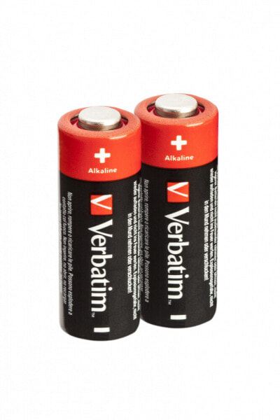 Verbatim 49940 - Single-use battery - MN21 - Alkaline - 12 V - 2 pc(s) - Black - Red