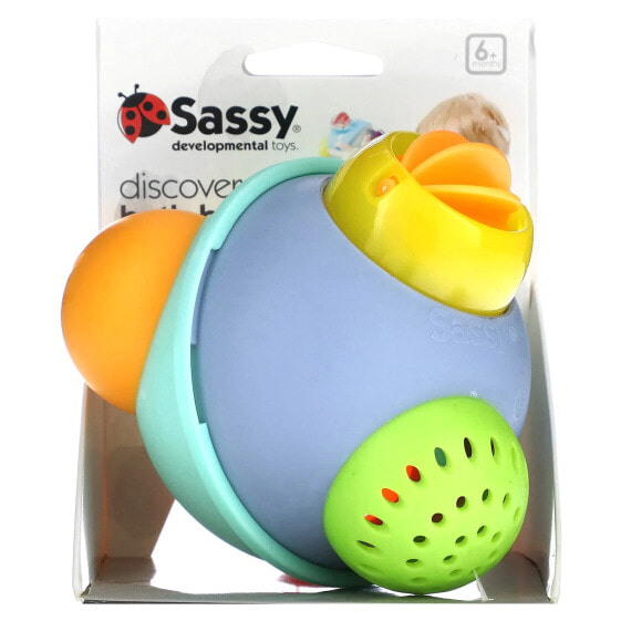 Sassy, Discovery, шарик для ванны, от 6 месяцев, 1 штука