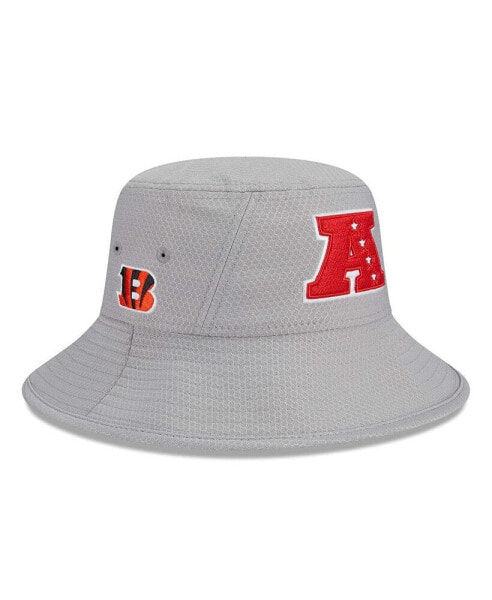 Men's Gray Cincinnati Bengals 2024 Pro Bowl Bucket Hat