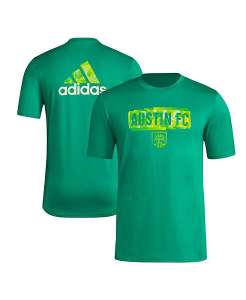 Men's Green Austin FC Local Pop AEROREADY T-shirt