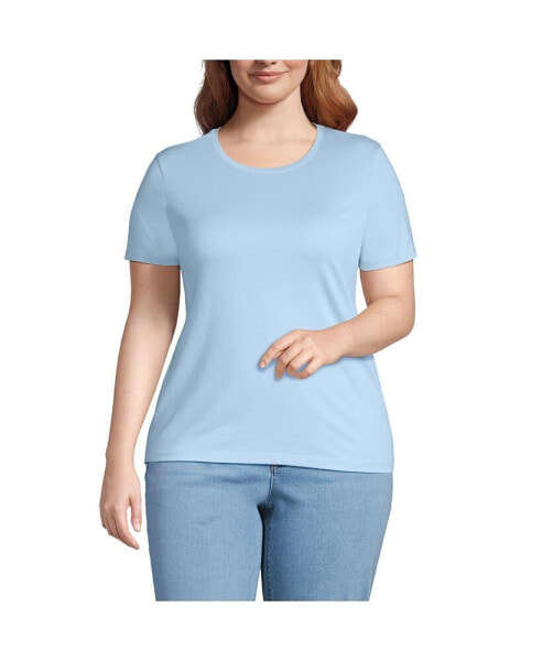 Plus Size Relaxed Supima Cotton T-Shirt