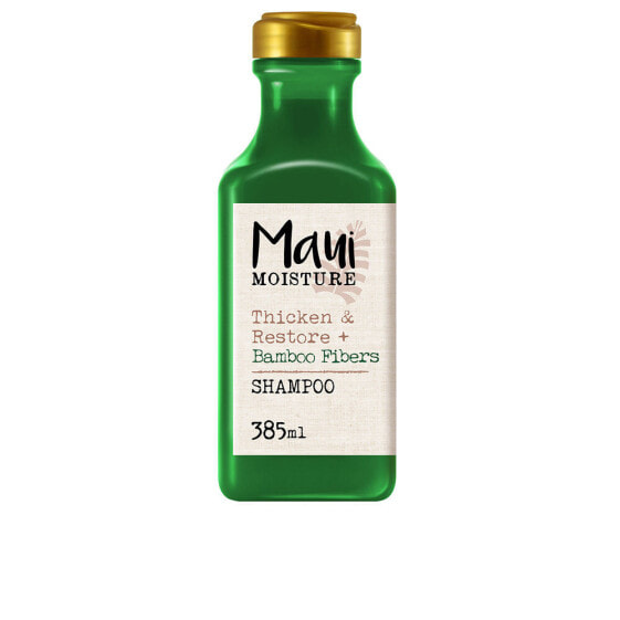 Maui Moisture Thicken & Restore Bamboo Fibers Shampoo Увлажняющий и уплотняющий шампунь с бамбуковым волокном 385 мл