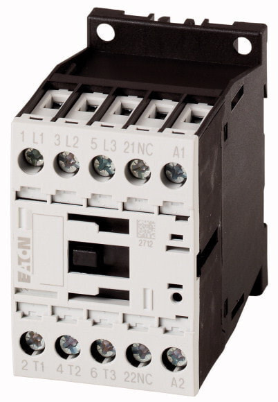 Eaton DILM12-01(230V50/60HZ) - Contactor - Black - White - IP20 - 45 mm - 68 mm