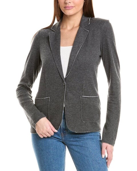 Majestic Filatures Double Face Cashmere-Blend Blazer Women's