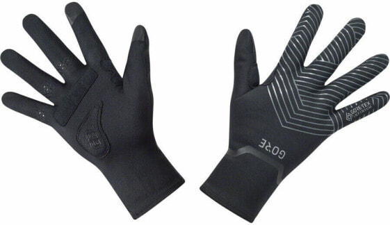 Перчатки для велоспорта GORE C3 GORE-TEX INFINIUM Stretch Mid Gloves - черные, полные пальцы, размер 2XL