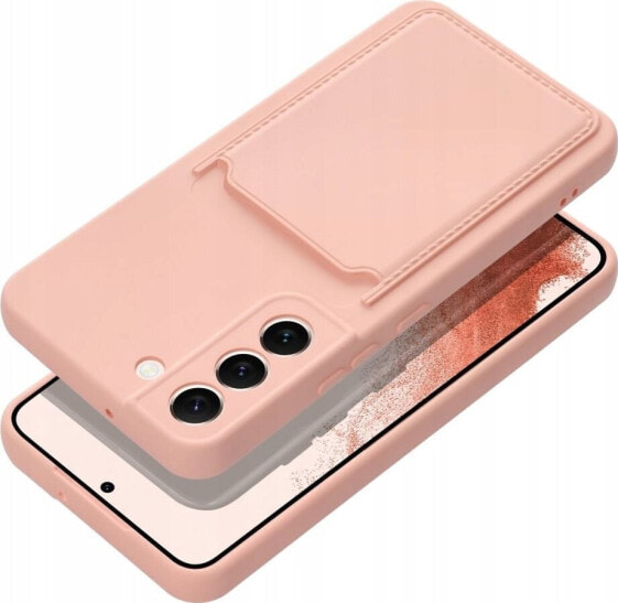 OEM Futerał CARD CASE do SAMSUNG A05S różowy