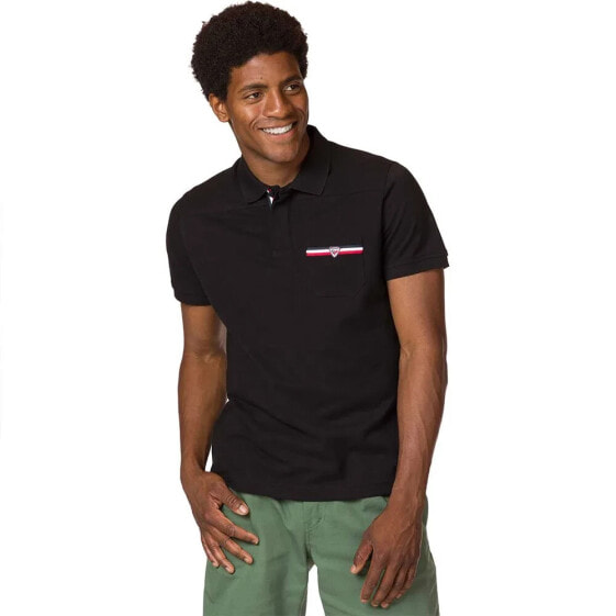 ROSSIGNOL Logo Pocket short sleeve polo