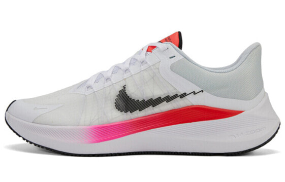 Кроссовки мужские Nike Zoom Winflo 8 Бело-розовые