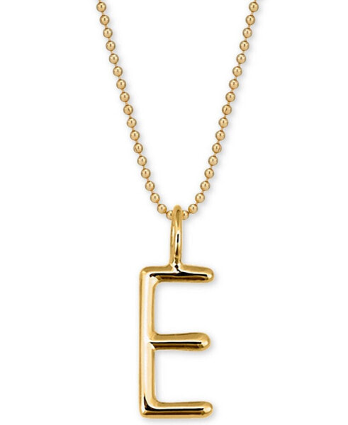 Sarah Chloe andi Initial Pendant Necklace in 14k Gold-Plate Over Sterling Silver, 18"