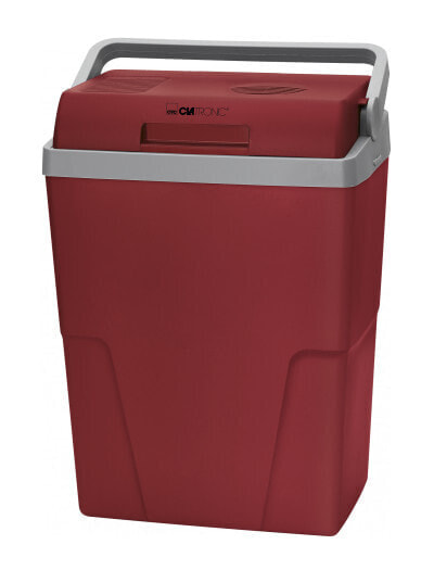 Автомобильный холодильник CLATRONIC KB 3713 - Серо-красный - 25 л - 18 °C - 2 л - 52 дБ - D