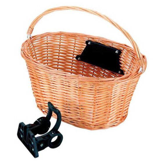 Корзина для хранения GES Wicker Front Basket 14L черного цвета