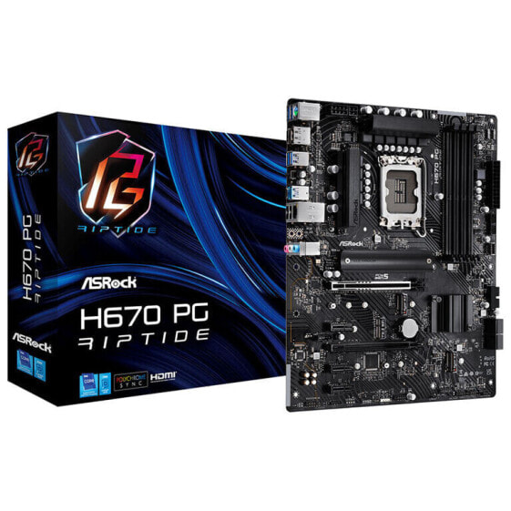 ASRock H670 PG Riptide, Intel H670 Mainboard - Sockel 1700, DDR4