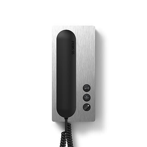 Siedle HTA 811-0 E/S - Telephone - Black - Stainless steel - Siedle - 5 - 40 °C - 91 mm - 46 mm