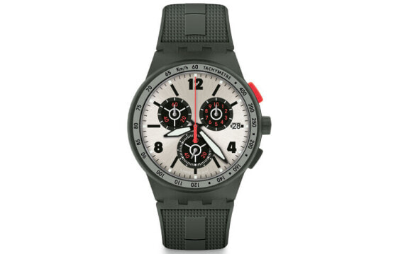 Часы наручные мужские Swatch originals серебристые 42 мм SUSG405